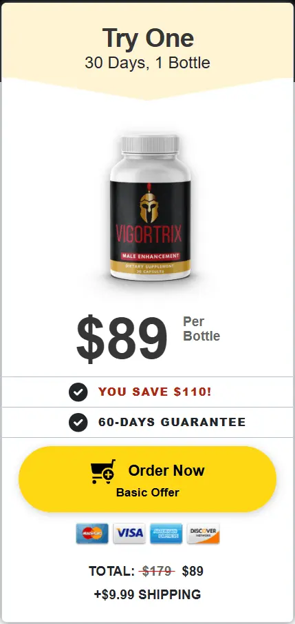 Vigoren Single Bottle Offer