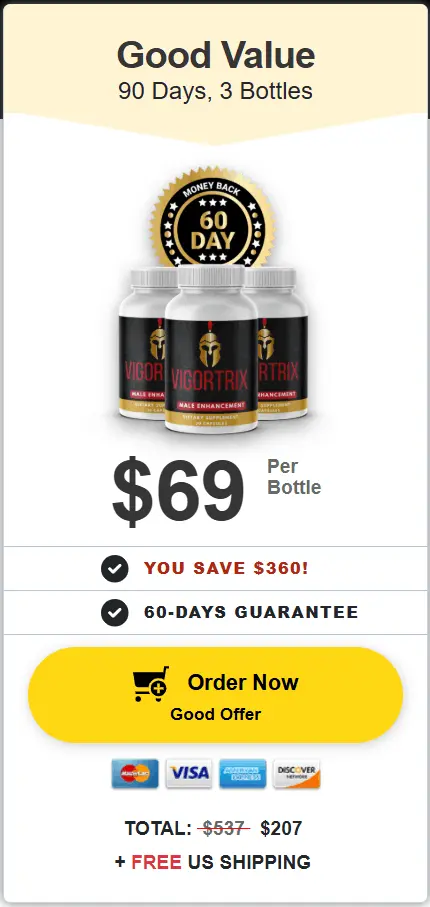 Vigoren 6 Bottle Best Value Deal